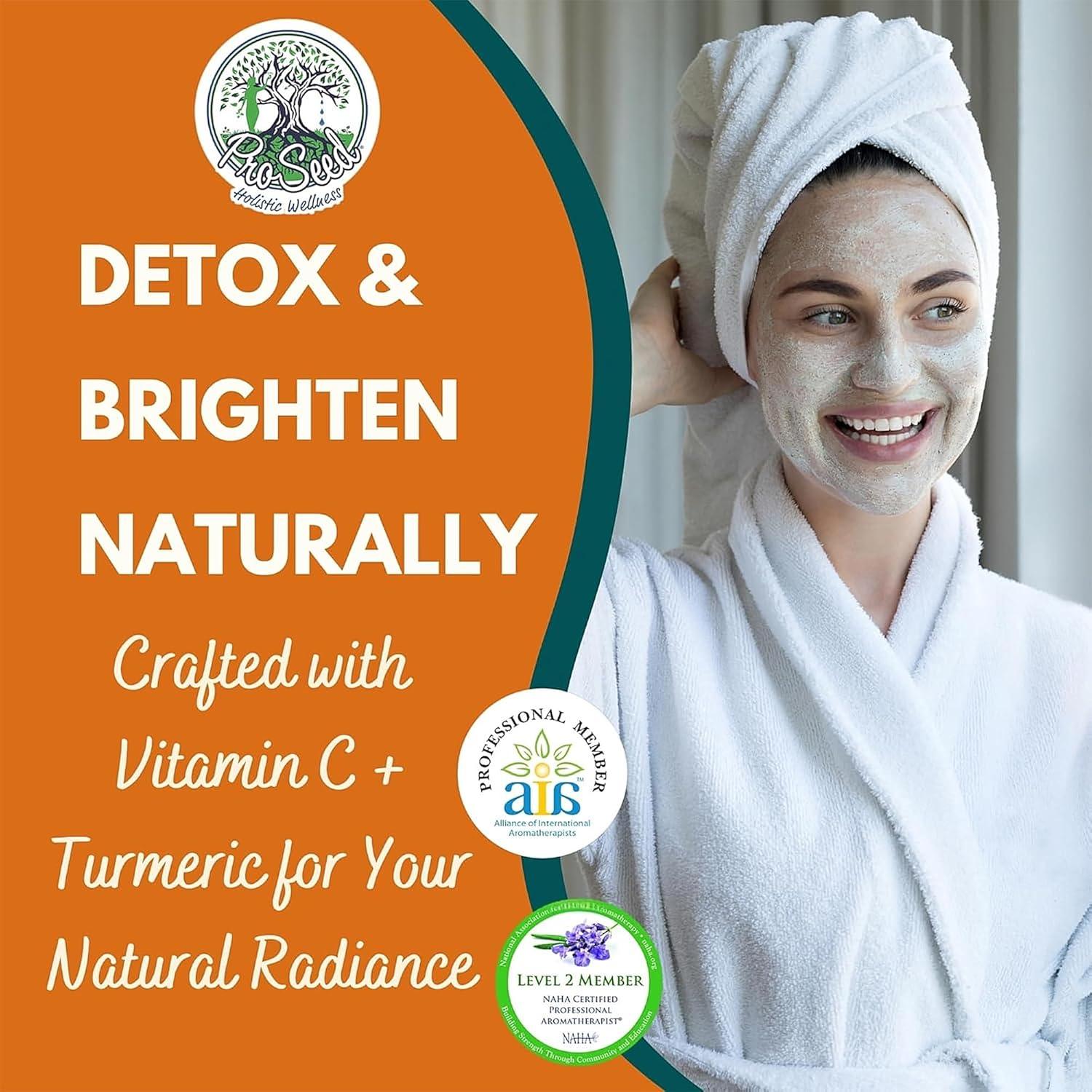 Mascarilla de Arcilla ProSeed con Cúrcuma y Vitamina C 90g