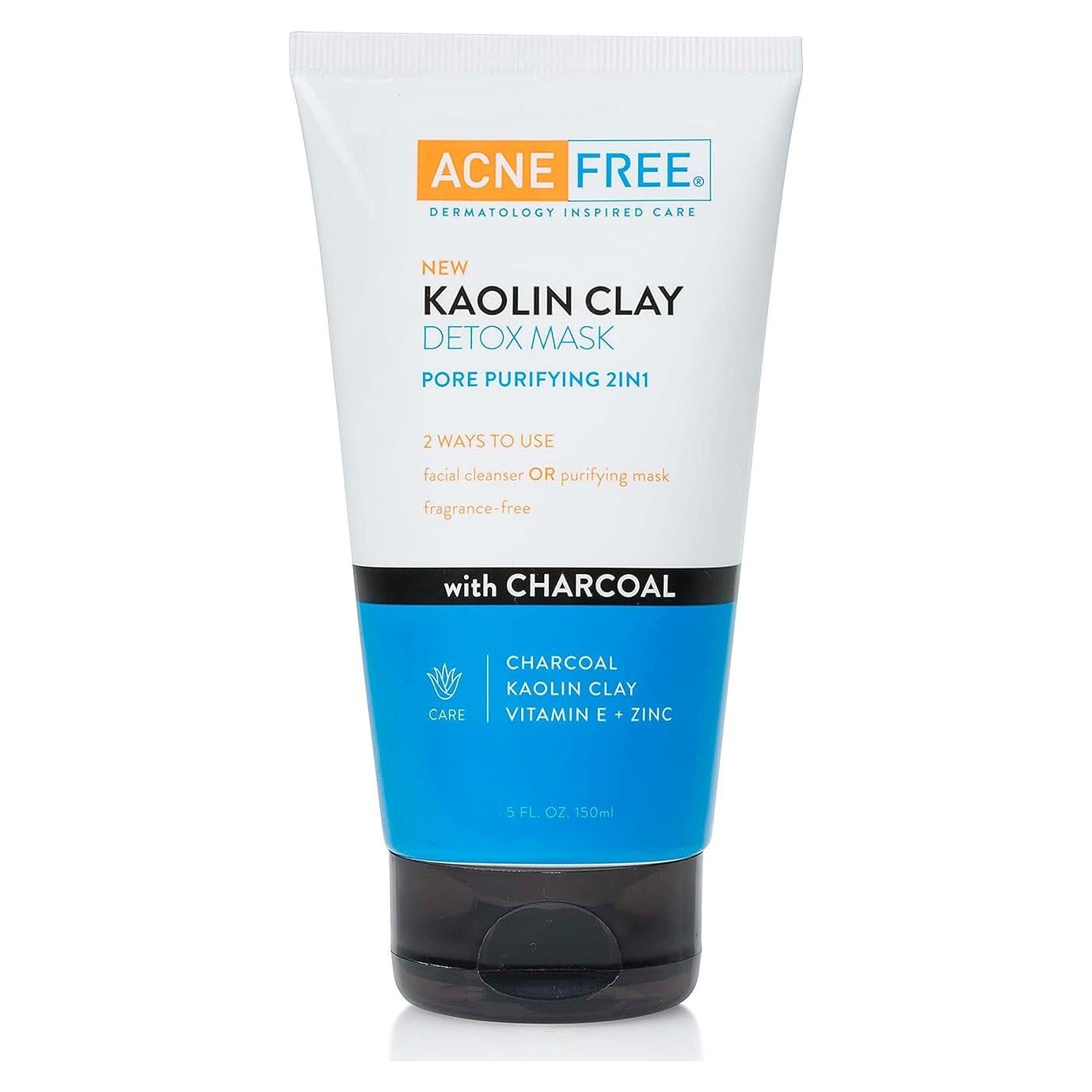 Máscara Detox de Arcilla Kaolin L'Oreal 150 ml para Piel Grasa