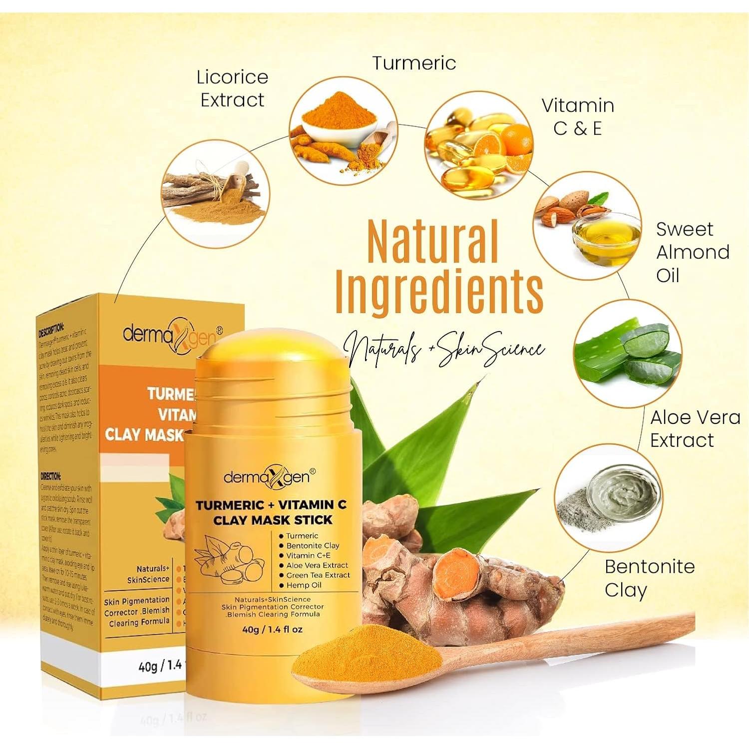 Barra de Mascarilla de Arcilla Orgánica Naturals+SkinScience 41.2 ml