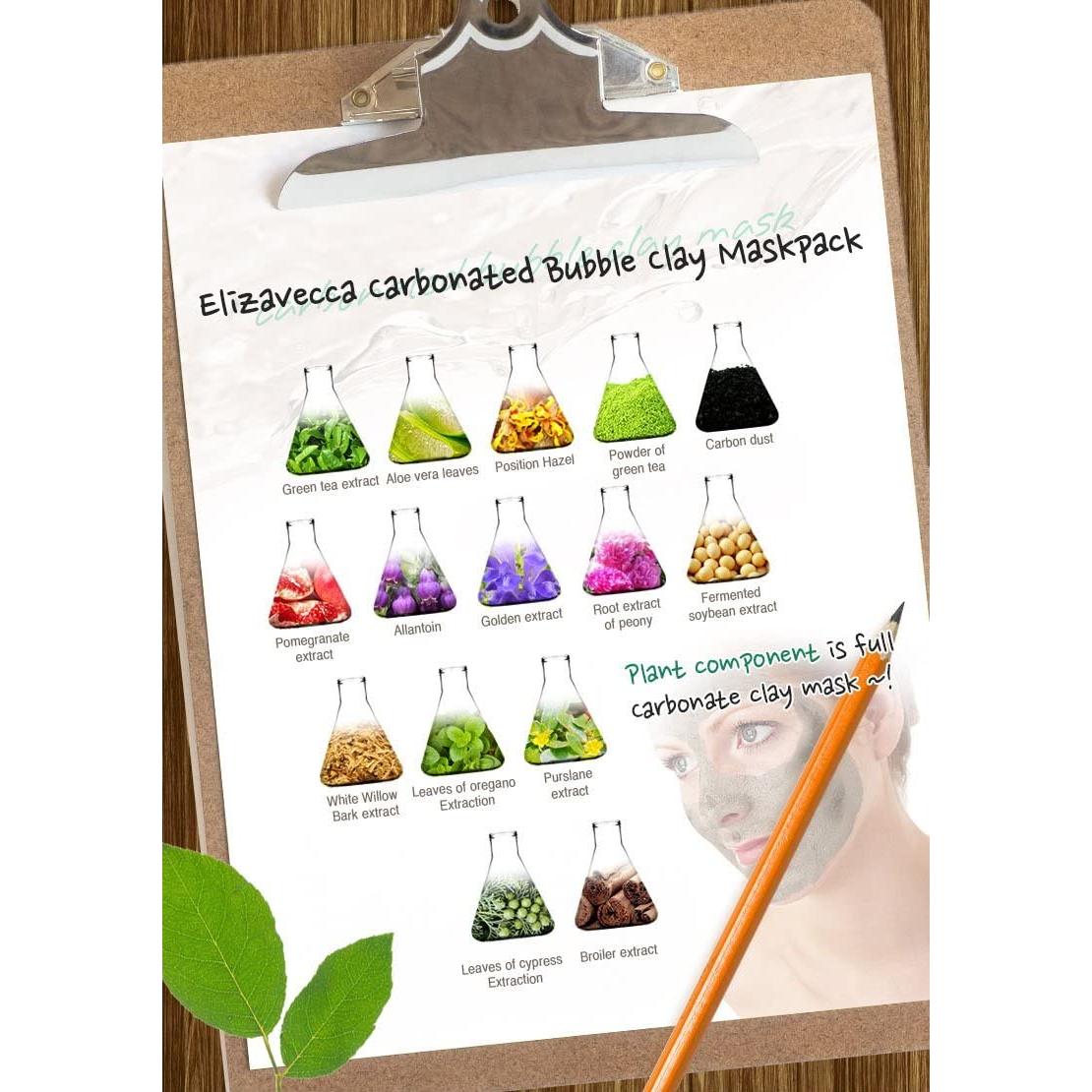 Mascarilla Espumosa de Arcilla Carbonatada Elizavecca 150g