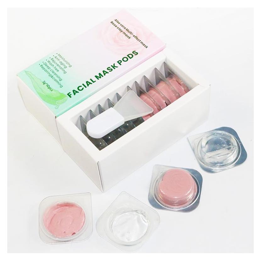 Kit de Mascarilla de Arcilla Orgánica ALPAIS - 10 Cápsulas