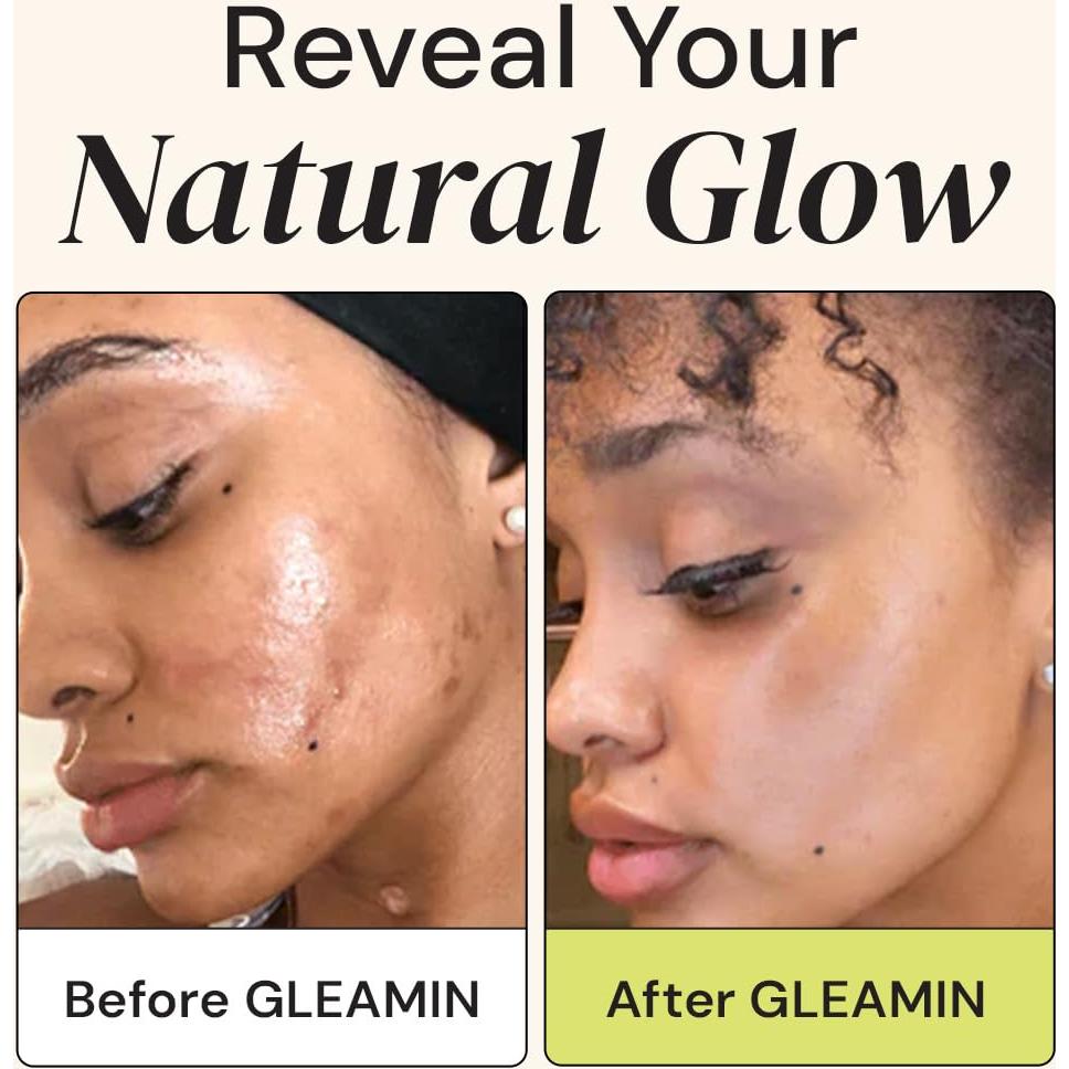 Dúo Hidratante Gleamin - Mascarilla Arcilla Vitamina C y Crema