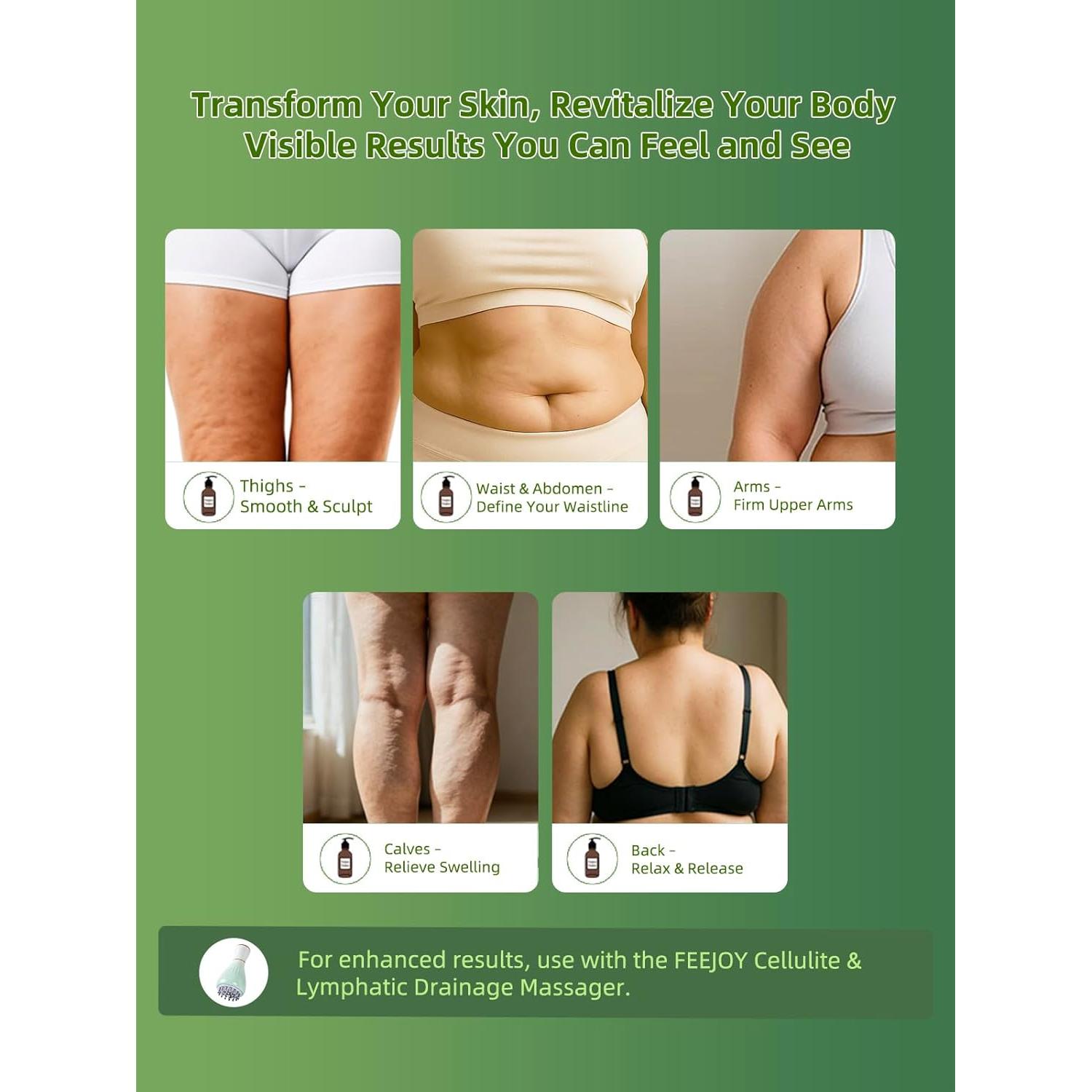 Aceite Reafirmante Corporal FEEJOY 132g - Celulitis y Estrías