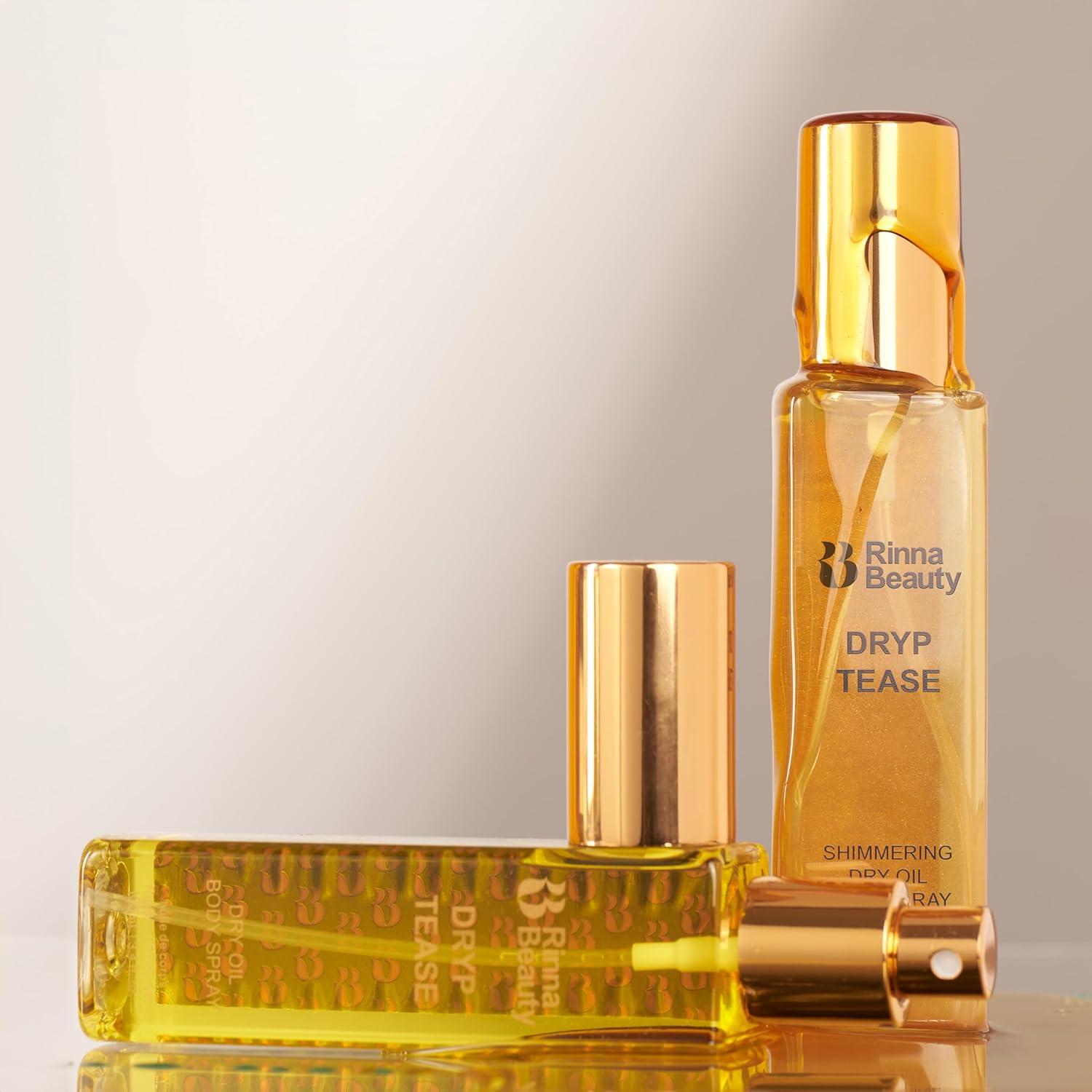 Spray de Aceite Corporal Seco Rinna Beauty Dryp Tease 100 mL - Brillante