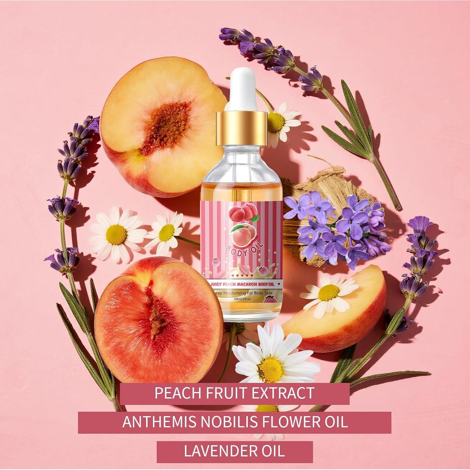 Aceite Corporal Hidratante BIYING de Durazno 60 ml