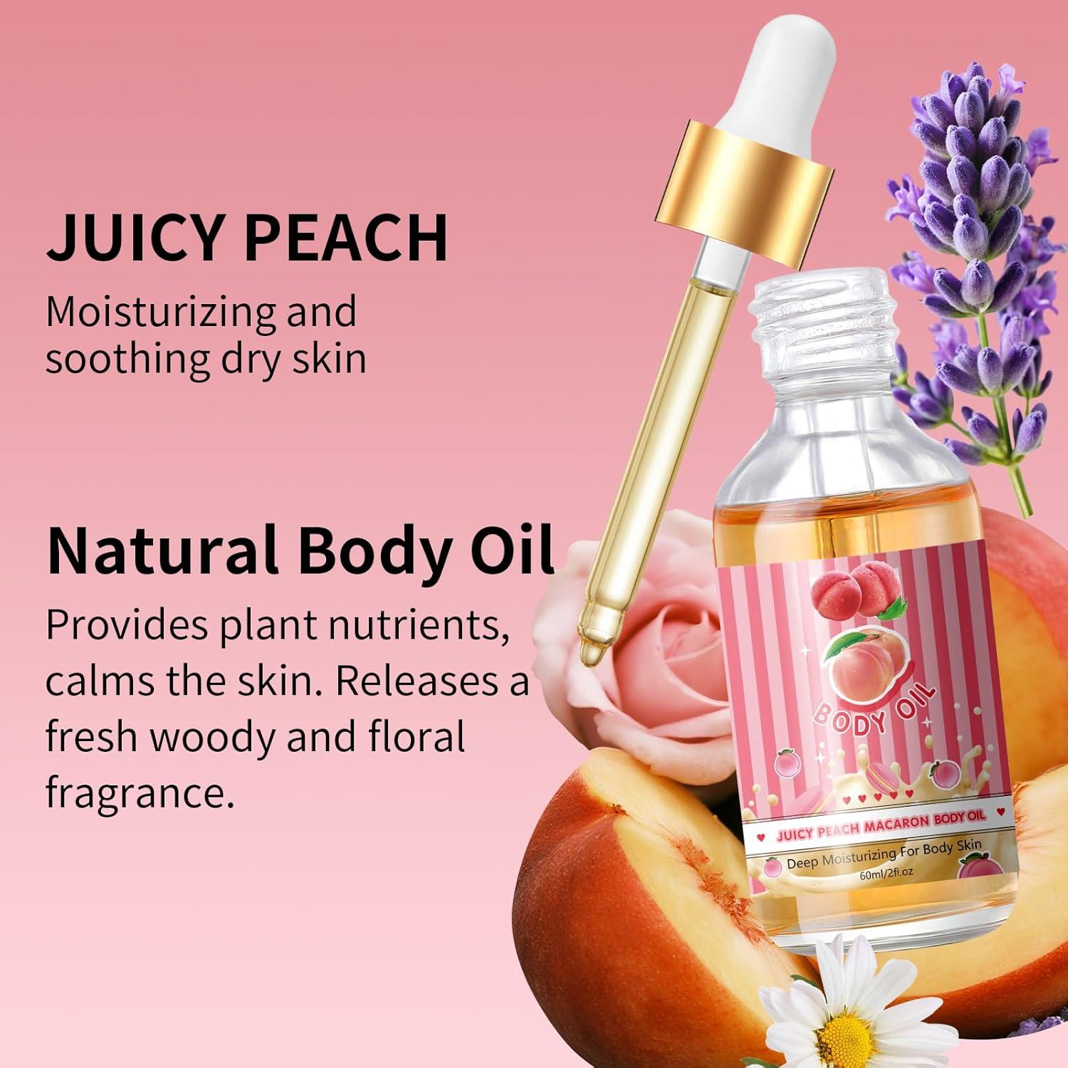 Aceite Corporal Hidratante BIYING de Durazno 60 ml