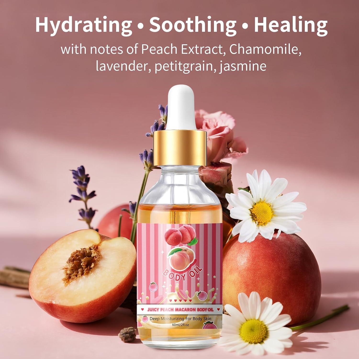 Aceite Corporal Hidratante BIYING de Durazno 60 ml