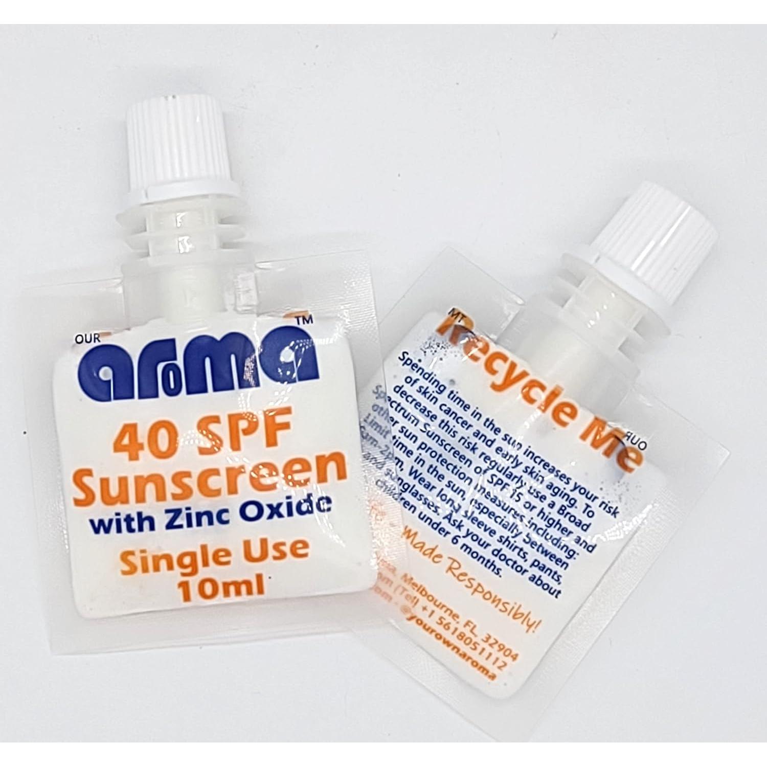 Protector Solar Natural Nuestra Aroma SPF 40 - 10 Sachets