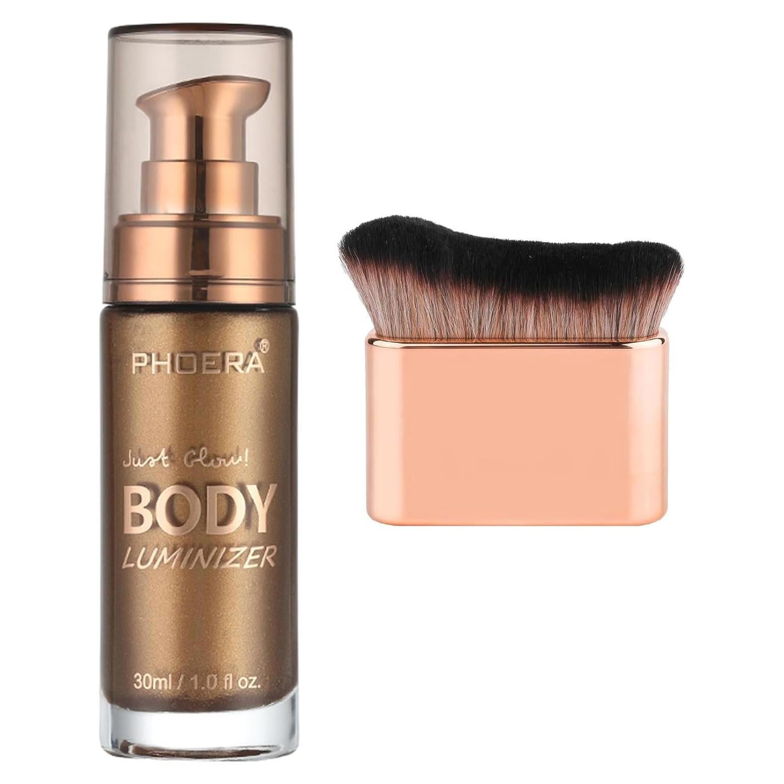 PHOERA Aceite Iluminador Bronceador para Cuerpo 28g