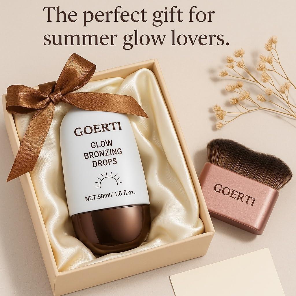 Aceite Brillante Corporal Goerti 50ml - Iluminador Bronceado