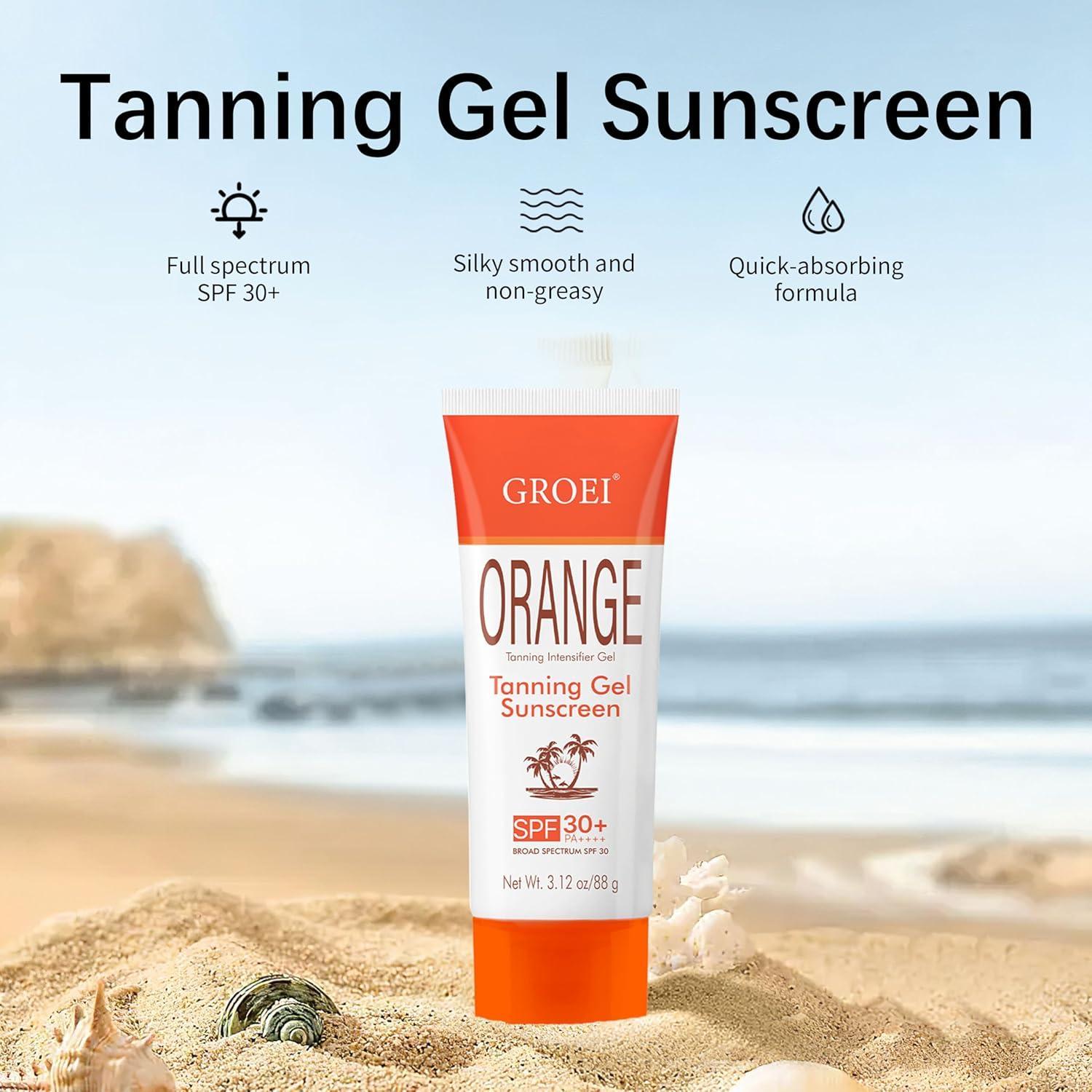 Gel Bronceador SPF 30 PobbQing - Protector Solar Hidratante 88.5 g