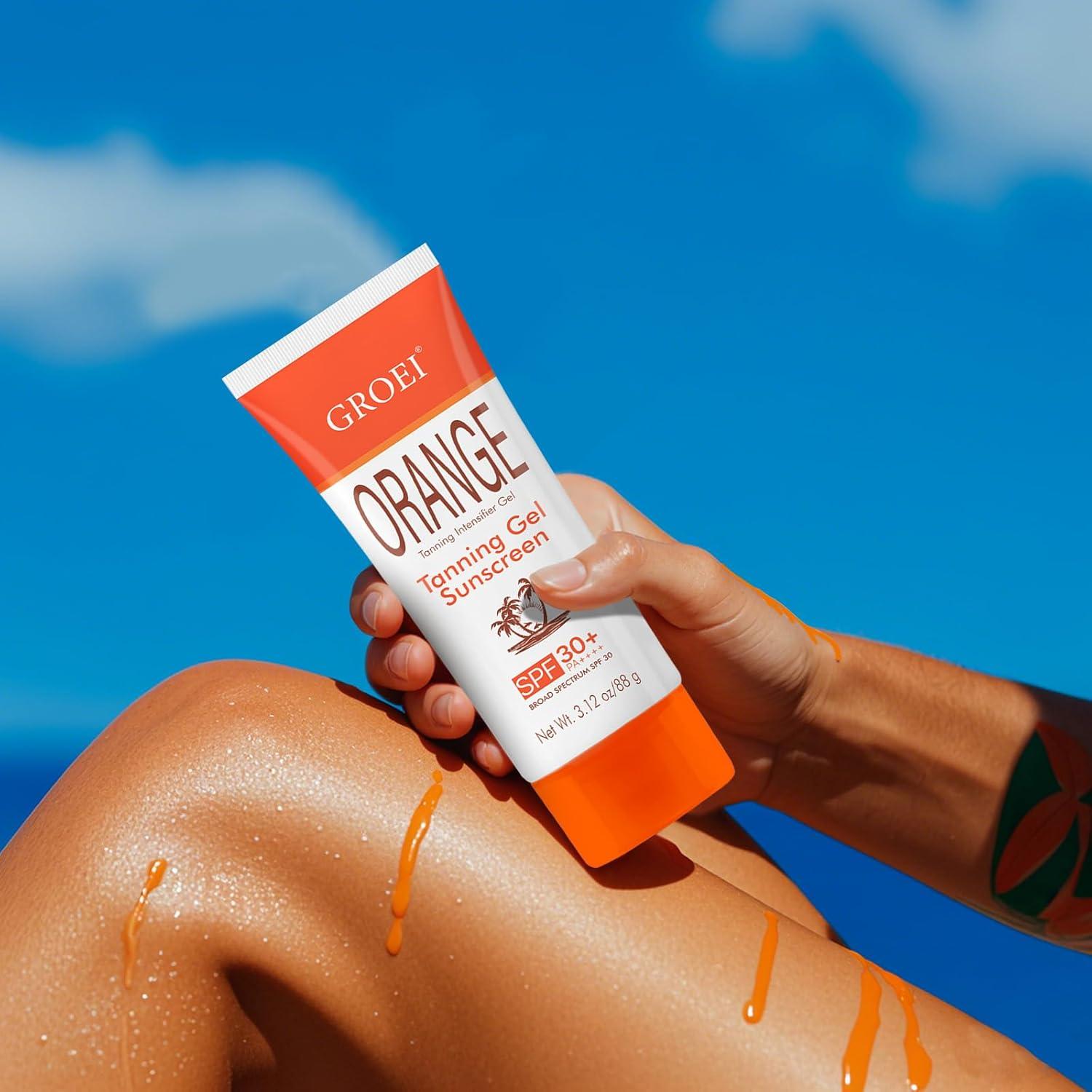 Gel Bronceador SPF 30 PobbQing - Protector Solar Hidratante 88.5 g