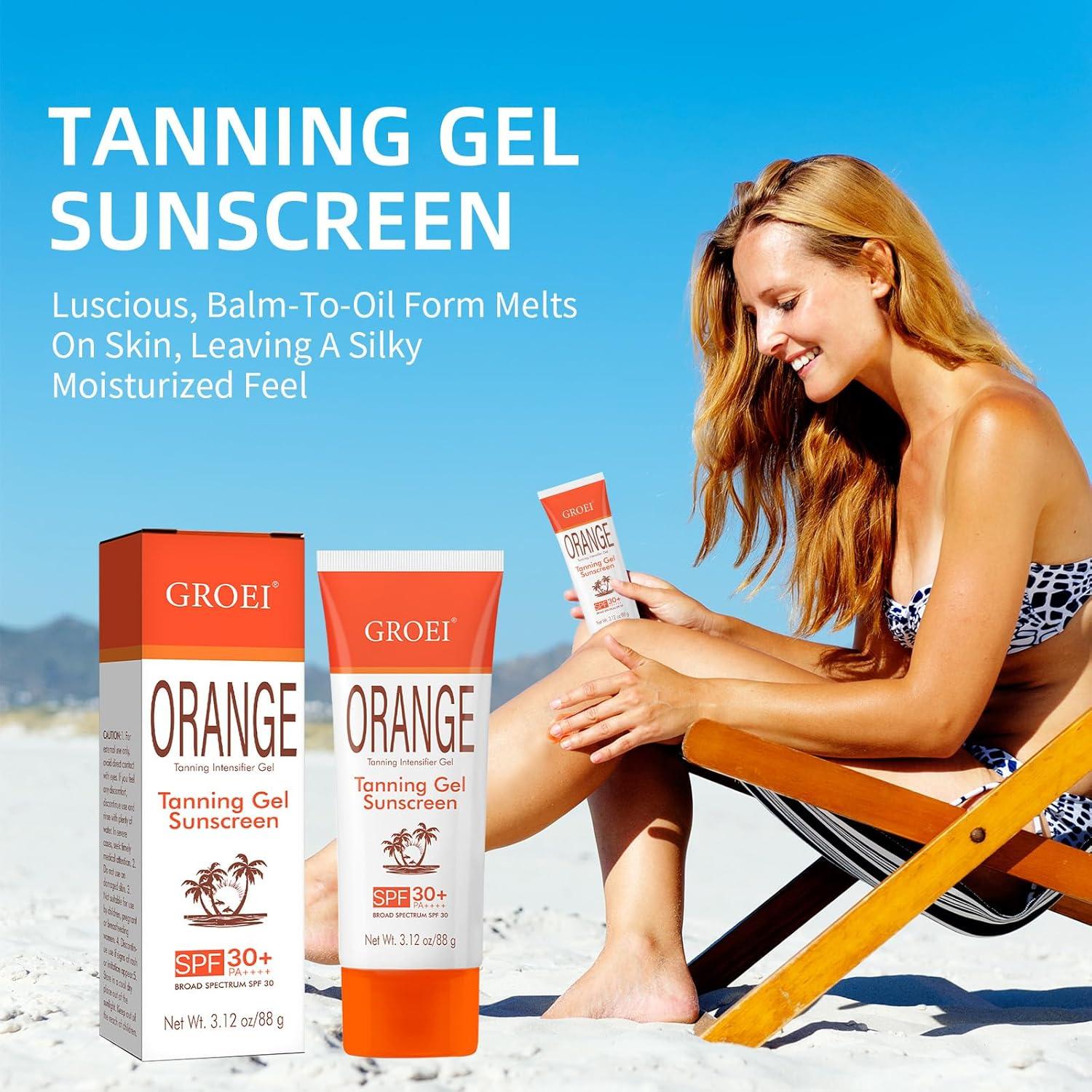 Gel Bronceador SPF 30 PobbQing - Protector Solar Hidratante 88.5 g