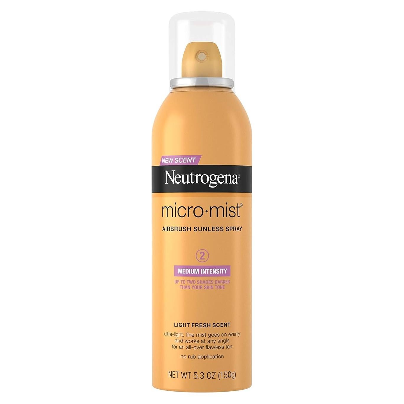 Spray Bronceador Sin Sol Neutrogena Micromist 150 g Intensidad Media
