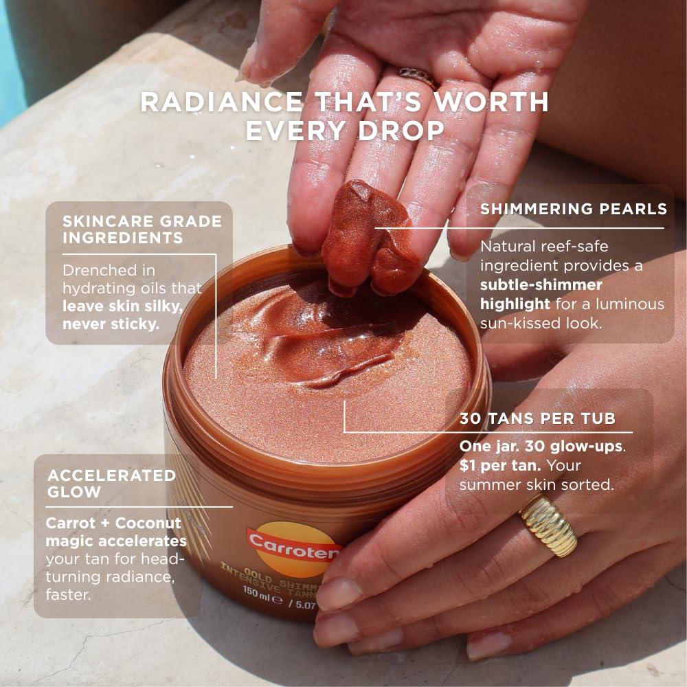 Gel Bronceador Intensivo Carroten 148 ml | Acelerador de Bronceado
