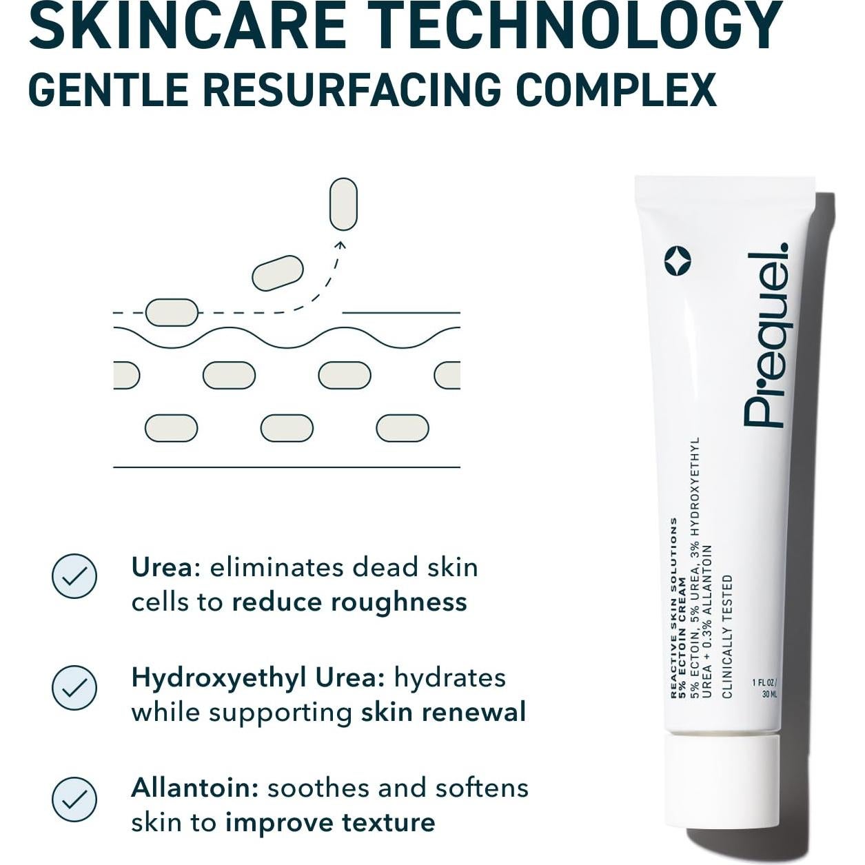 Hidratante Facial Calmante Prequel 50ml - Piel Sensible 5% Ectoin