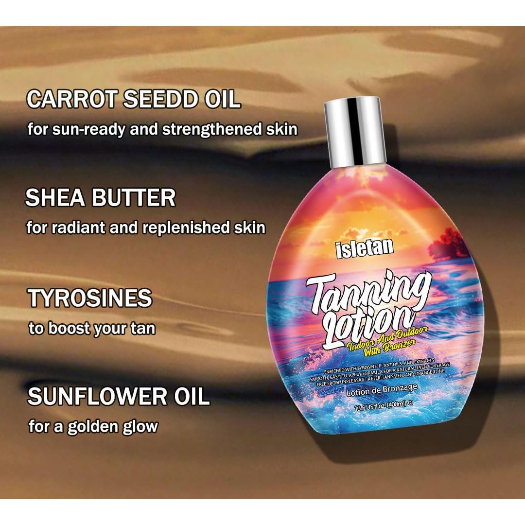 Loción Aceleradora de Bronceado Isletan 399.5 ml