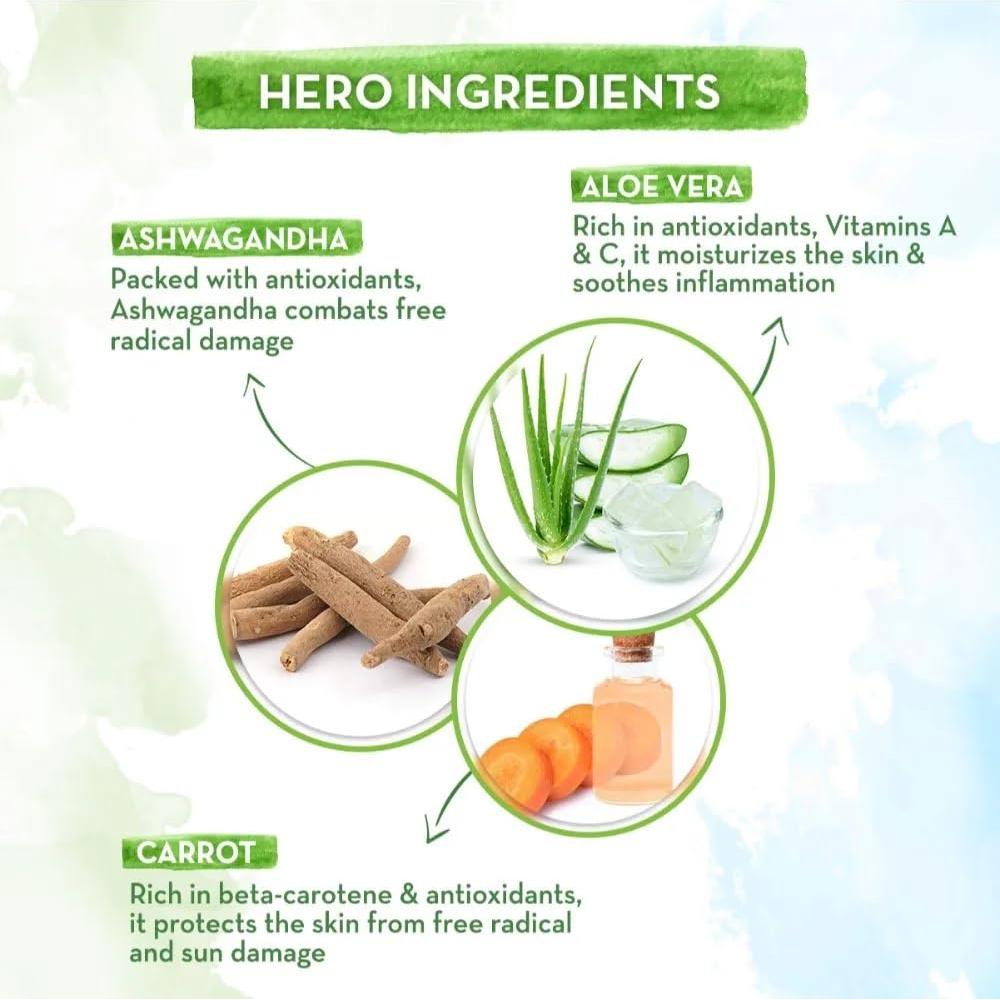 Loción Corporal Mamaearth Aloe Vera SPF 30 300ml Hidratante