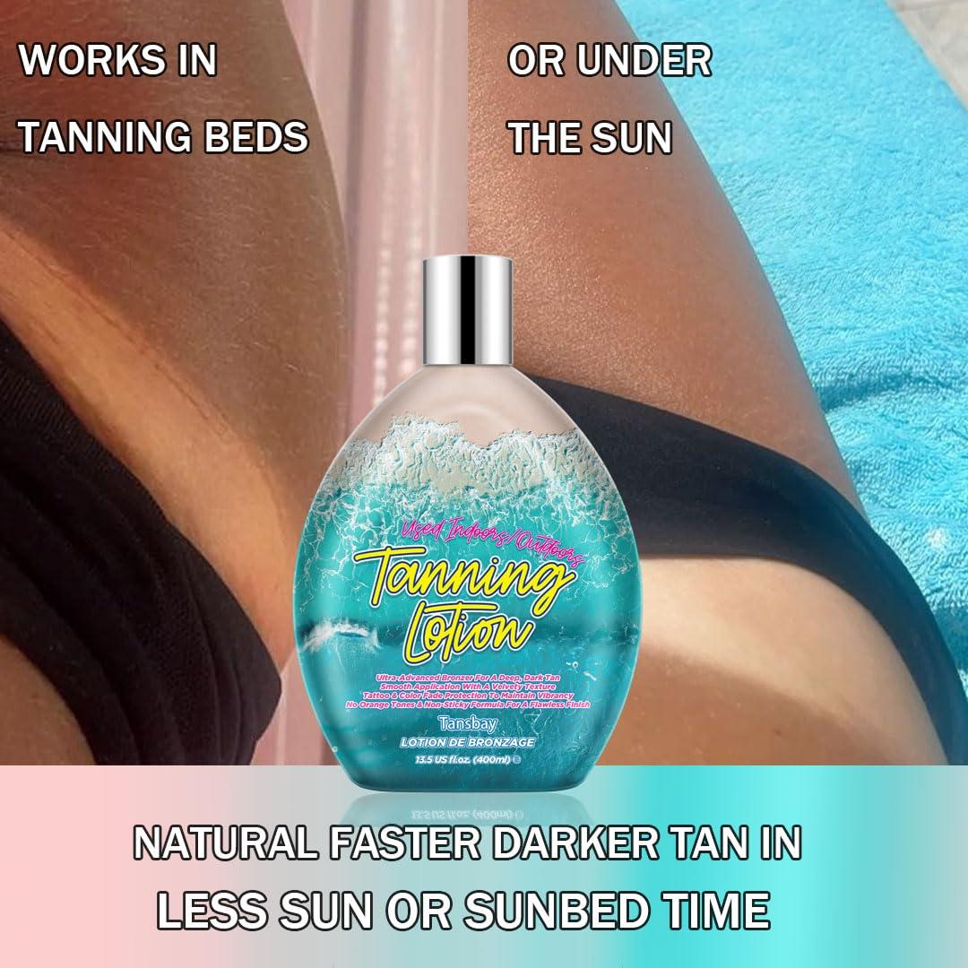 Loción Aceleradora de Bronceado Tansbay 382.7ml Libre de DHA