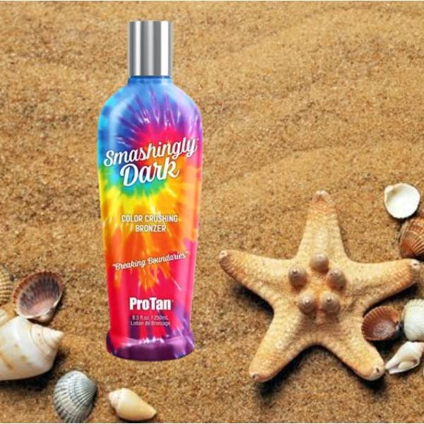 Bronceador DHA ProTan Smashingly Dark 240g con Protección Olores