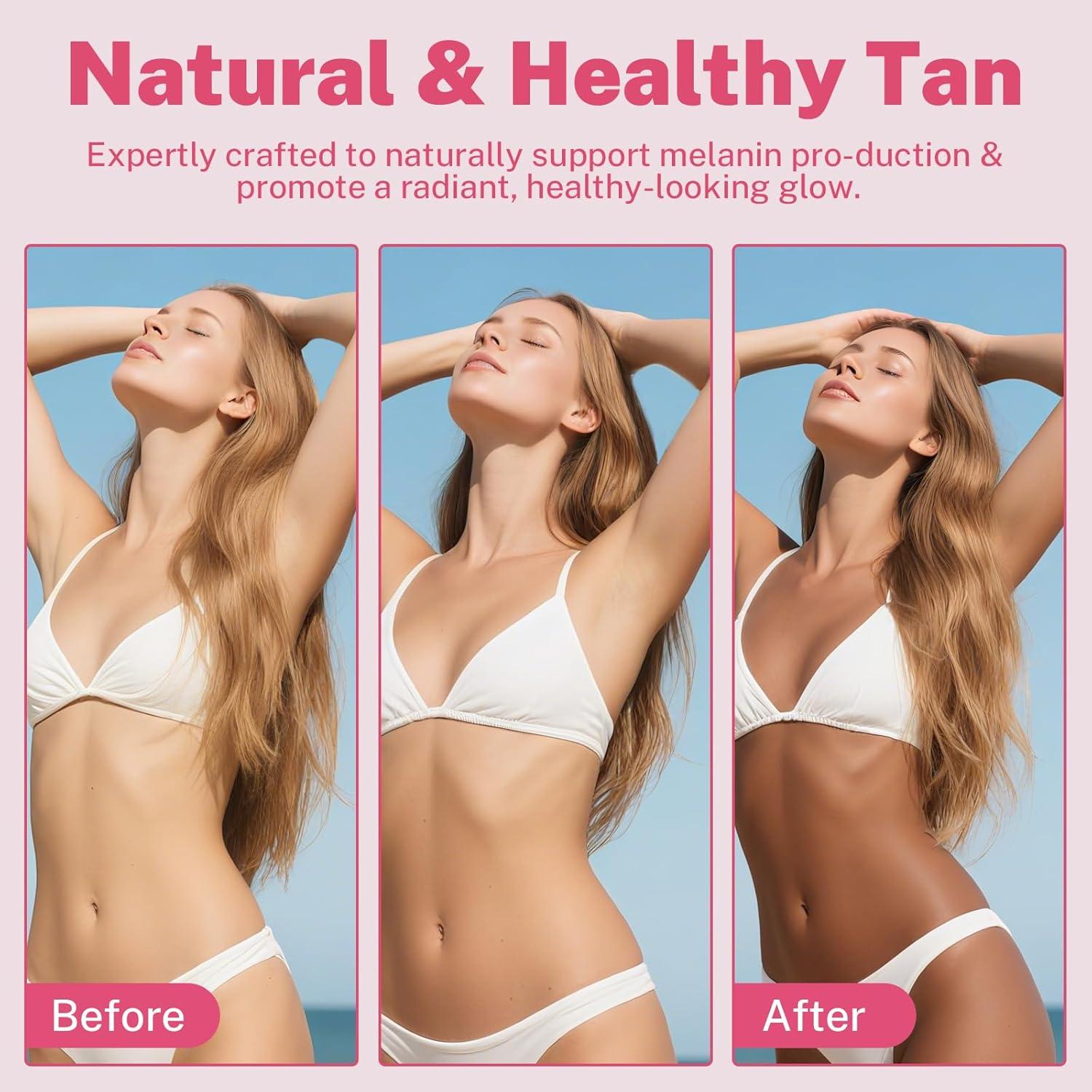 Suero Bronceador ALAOW 60ml - Brillo Natural Sin Rayas