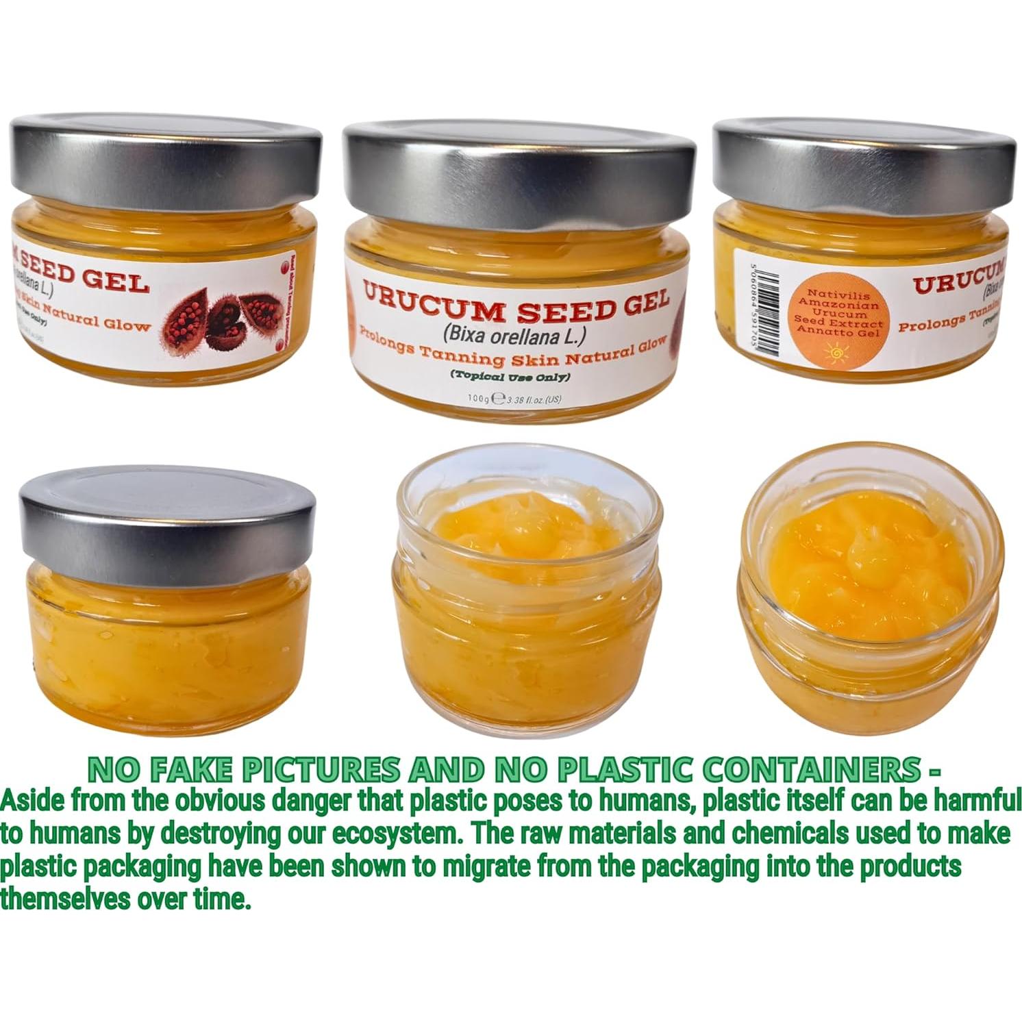 Gel de Semilla de Urucum Nativilis 200ml - Brillo Natural y Protección UV