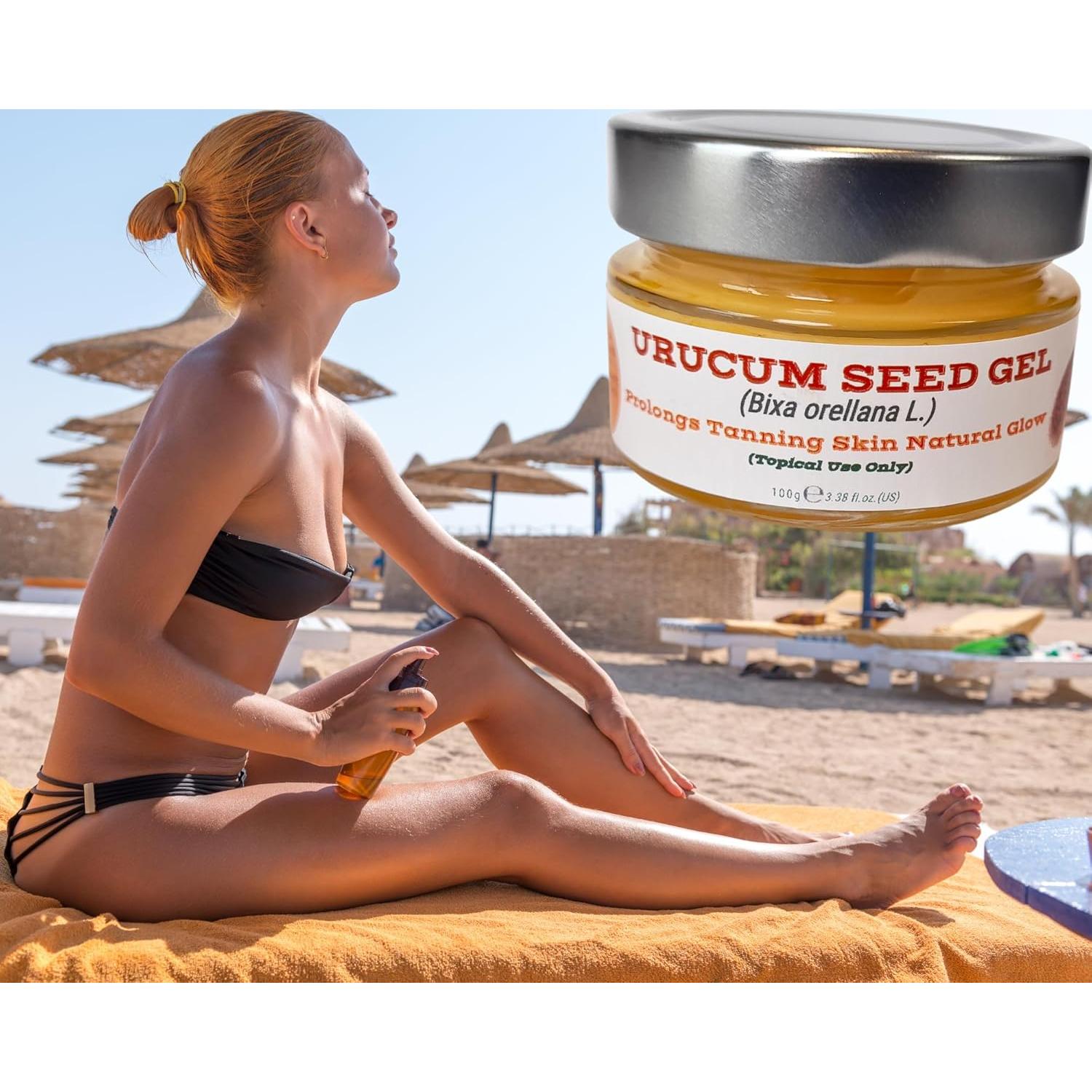 Gel de Semilla de Urucum Nativilis 200ml - Brillo Natural y Protección UV