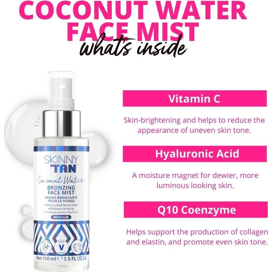 Bronceador Facial Gradual Skinny Tan 100 ml - Hidrata y Ilumina