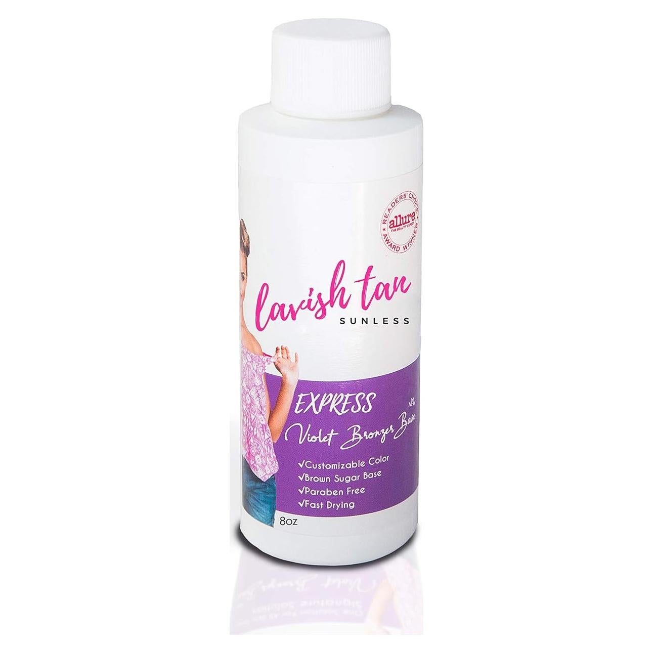 Bronceador en Spray Rápido Lavish Tan 226g - Base Violeta