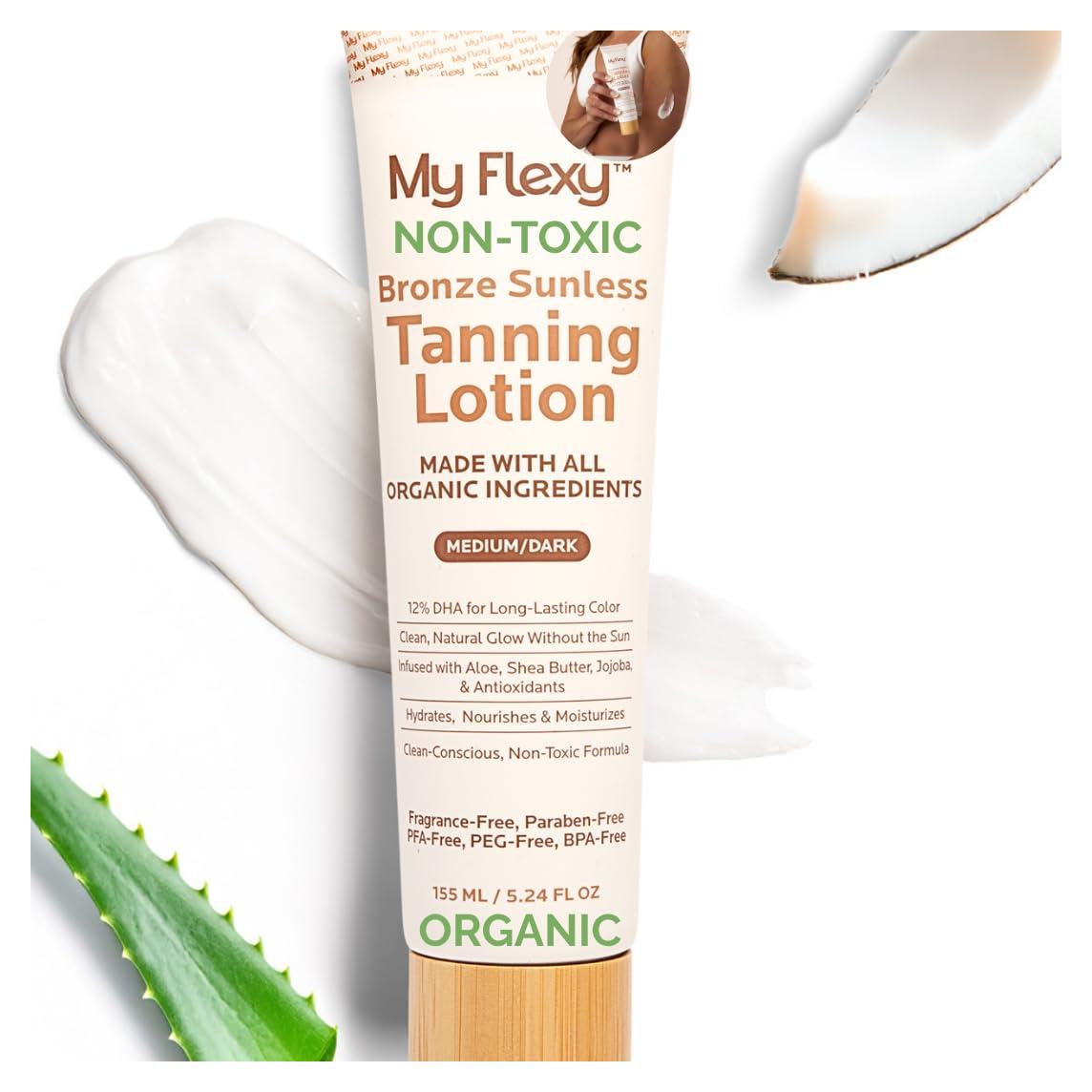 Loción Autobronceadora Orgánica My Flexy 142g - Bronceado Natural