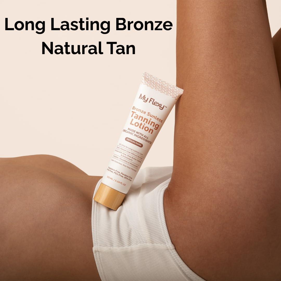 Loción Autobronceadora Orgánica My Flexy 142g - Bronceado Natural