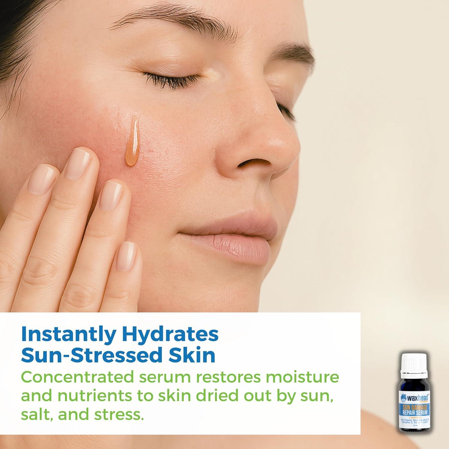 Suero Reparador Waxhead con Rosa Mosqueta y Vitaminas A, E, D3