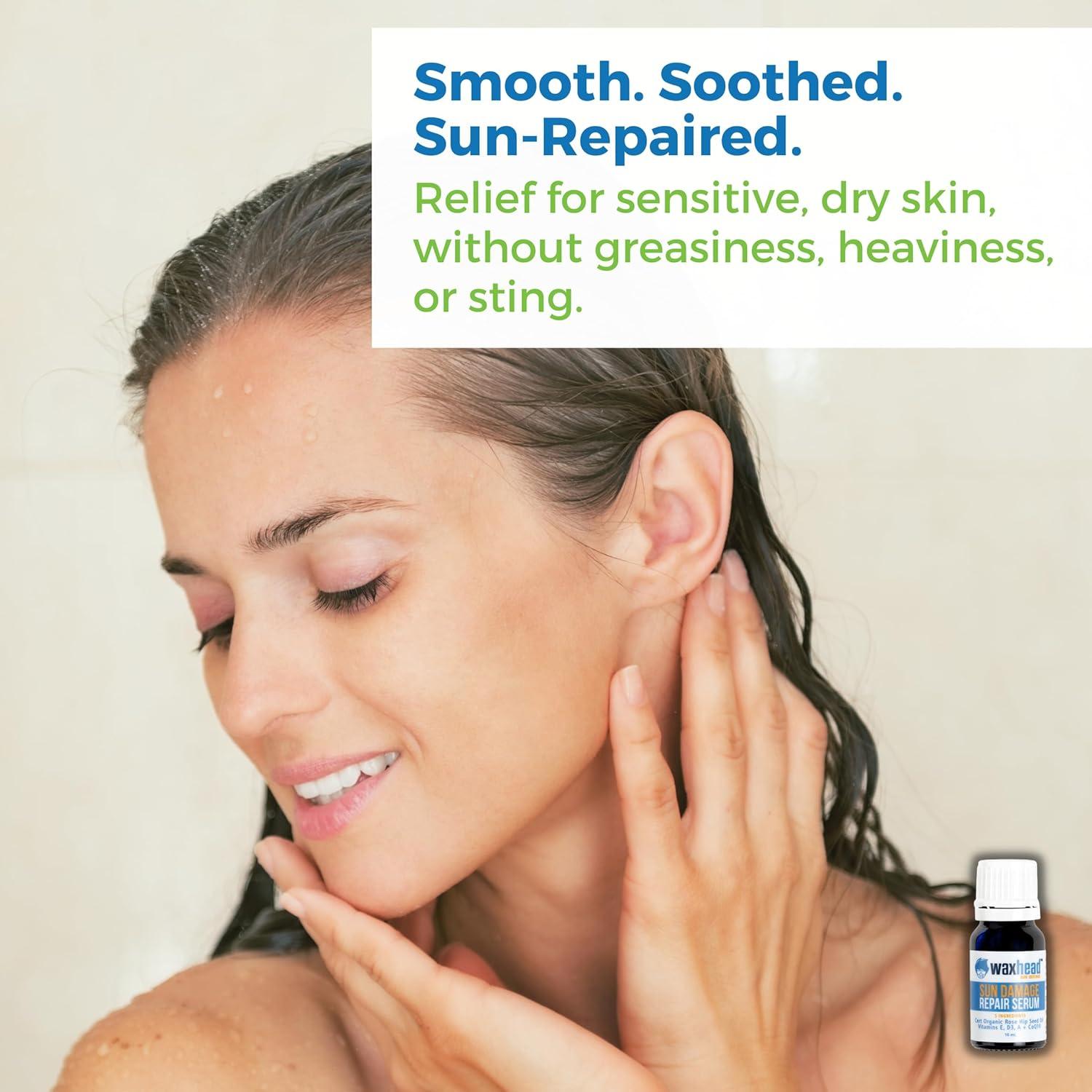 Suero Reparador Waxhead con Rosa Mosqueta y Vitaminas A, E, D3