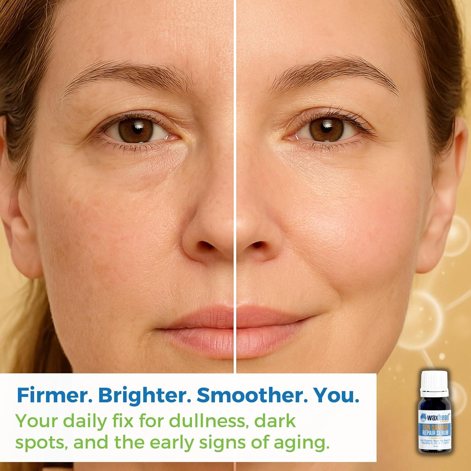 Suero Reparador Waxhead con Rosa Mosqueta y Vitaminas A, E, D3