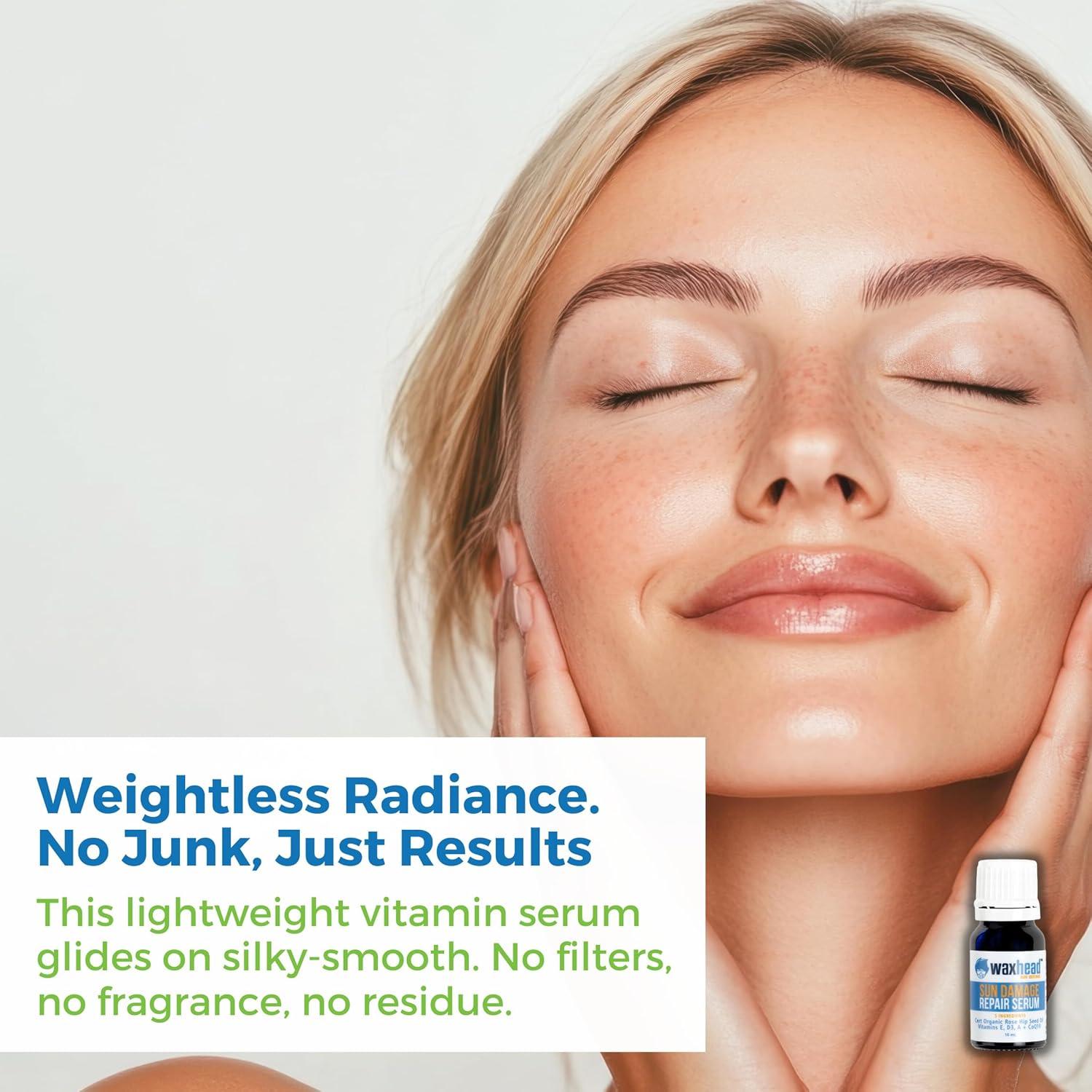 Suero Reparador Waxhead con Rosa Mosqueta y Vitaminas A, E, D3