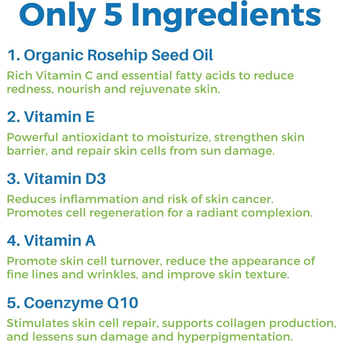 Suero Reparador Waxhead con Rosa Mosqueta y Vitaminas A, E, D3