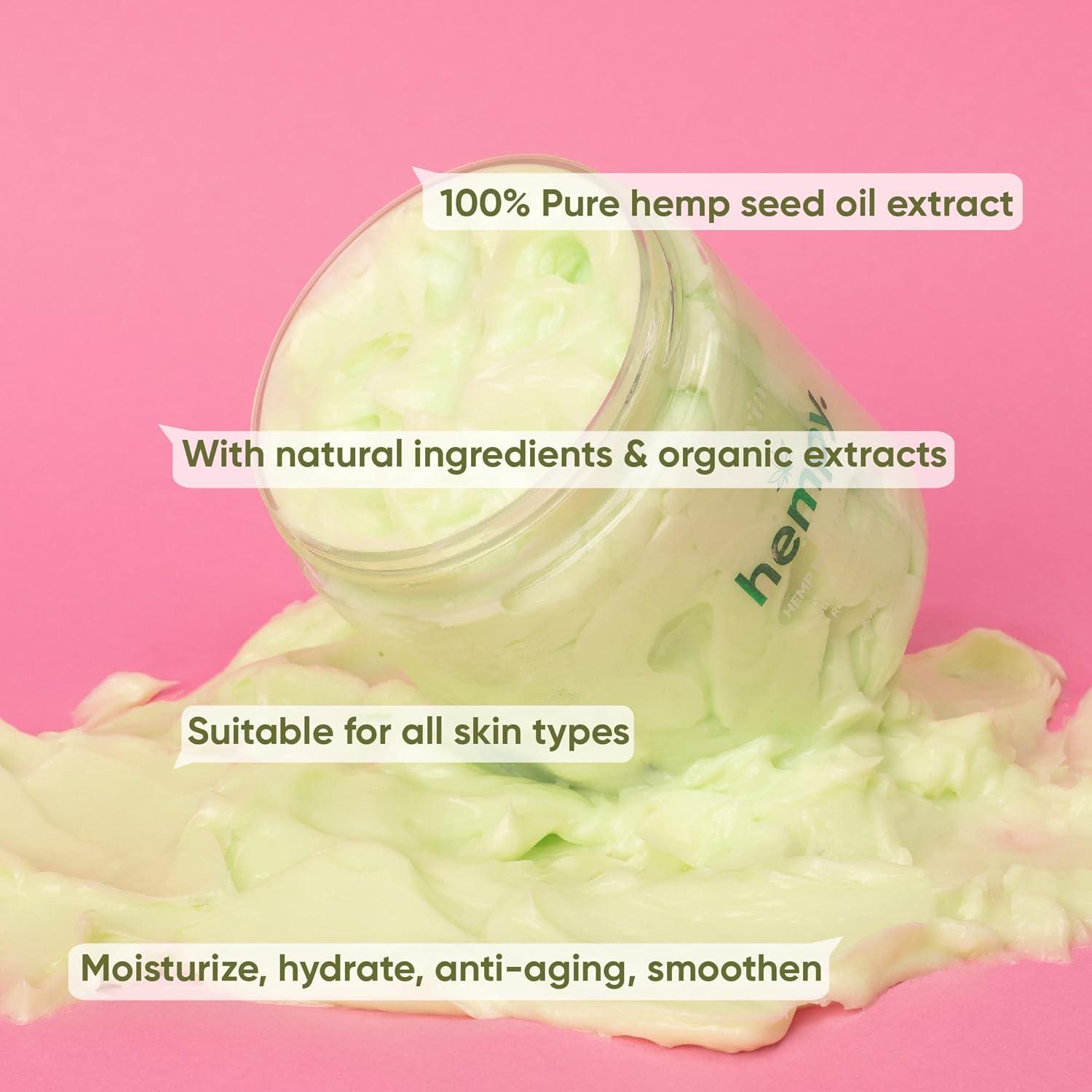 Crema Hidratante Corporal Olivia HEMPY 236.6 ml Piel Seca