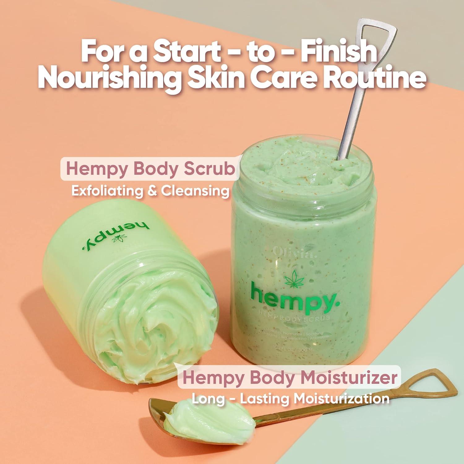 Crema Hidratante Corporal Olivia HEMPY 236.6 ml Piel Seca