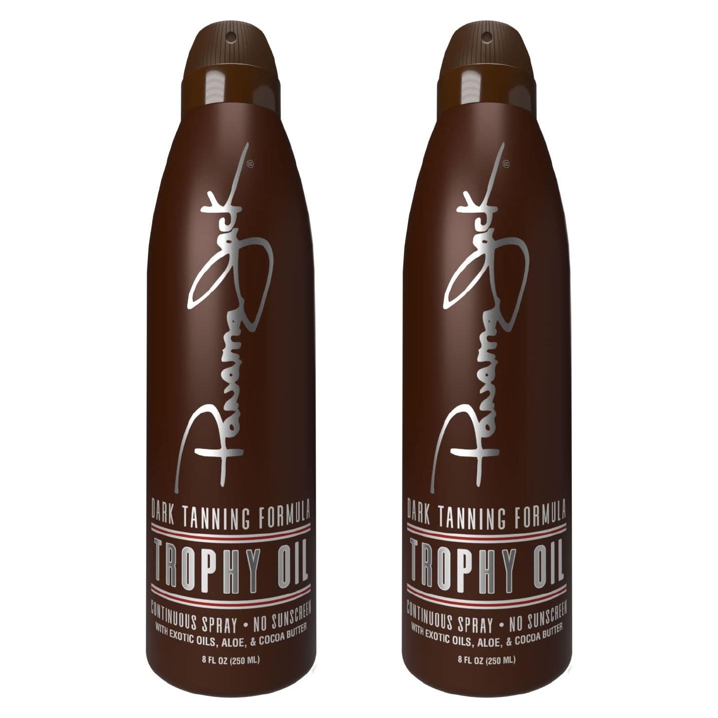 Aceite Bronceador Panama Jack Trophy 155 g - Sin SPF, 2 Piezas