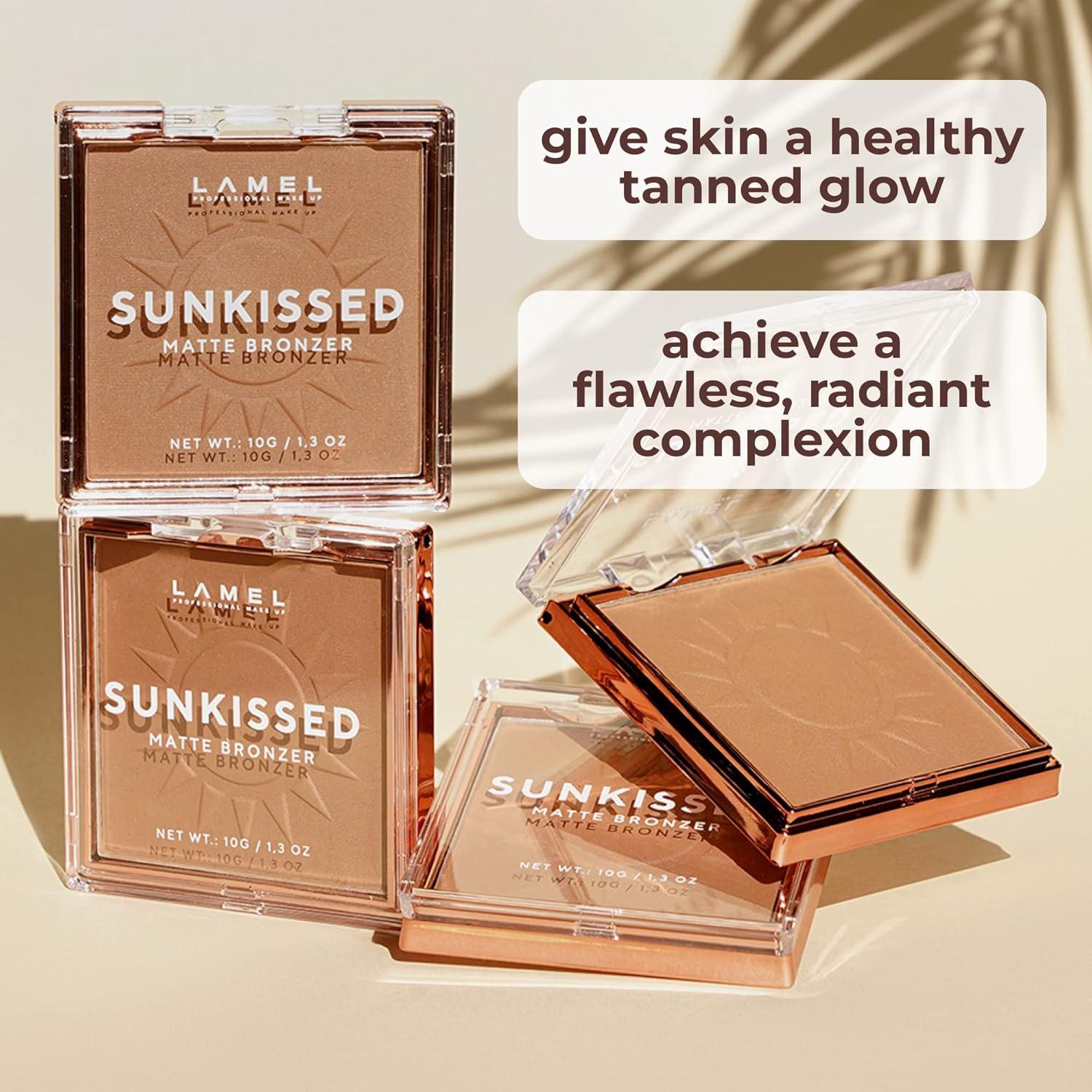 Bronceador Mate Sunkissed LAMEL 10g - Polvo Facial Orgánico