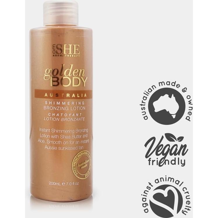 Loción Bronceadora Automática Om She 207 ml - Bronceado Instantáneo