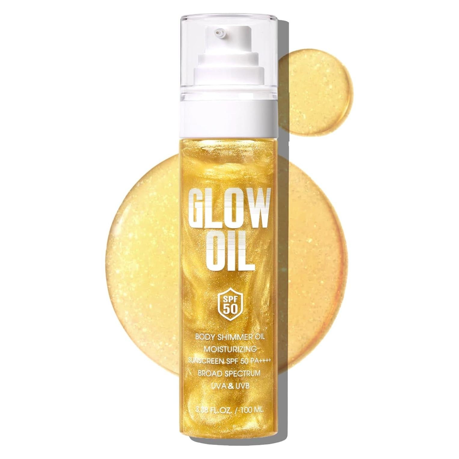 Aceite Brillante Corporal FIVEFULU SPF 50 Hidratante 100 ml