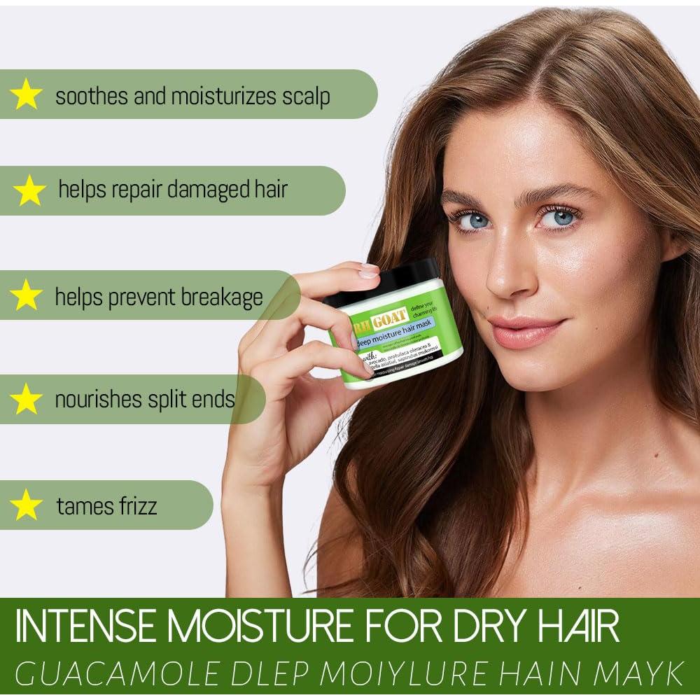 Máscara Capilar Hidratante ARHGOAT con Aguacate 354 ml