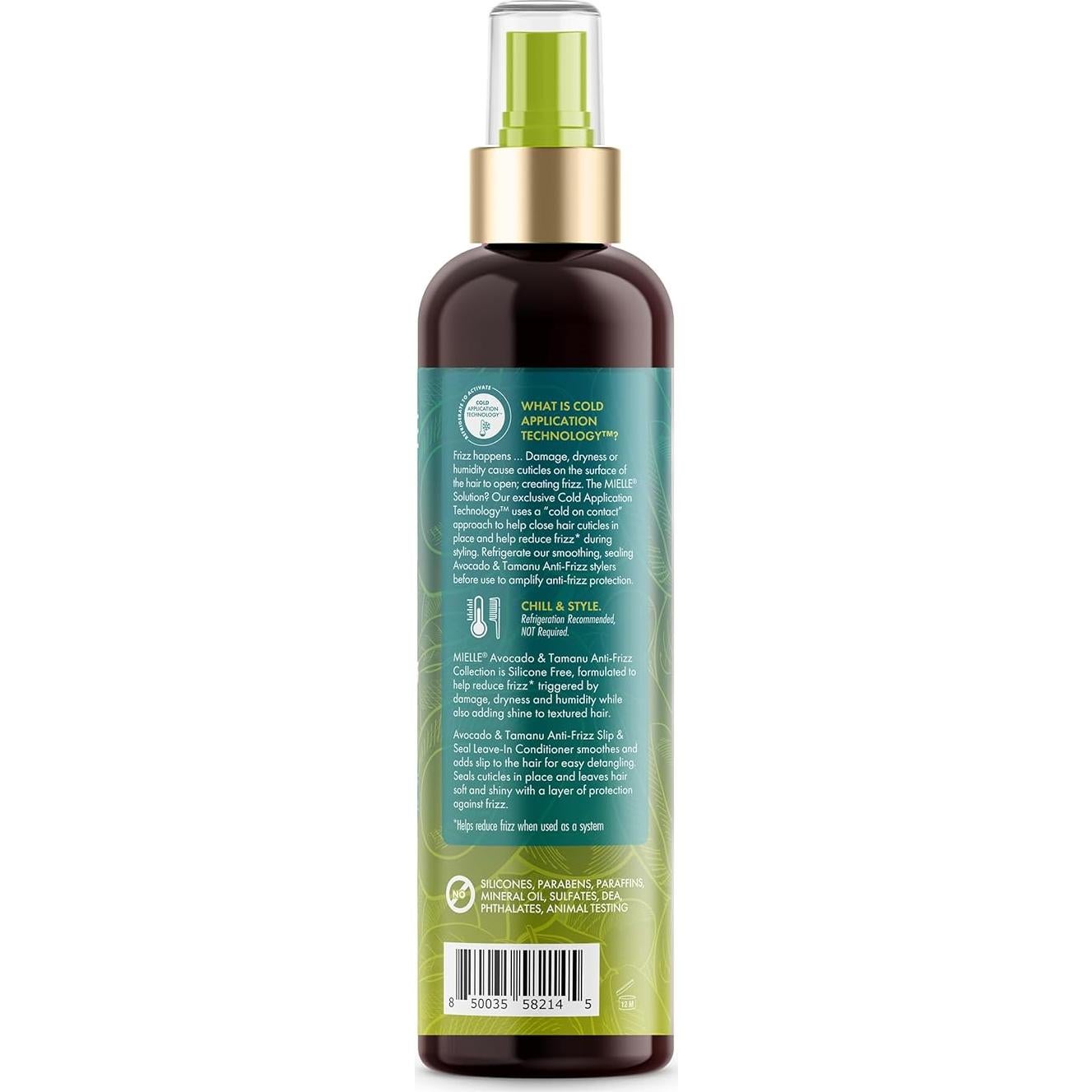 Acondicionador Leave In Mielle Organics Aguacate 226.8 g - Anti Frizz