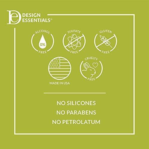 Acondicionador Sin Enjuague Design Essentials 1L Almendra Aguacate