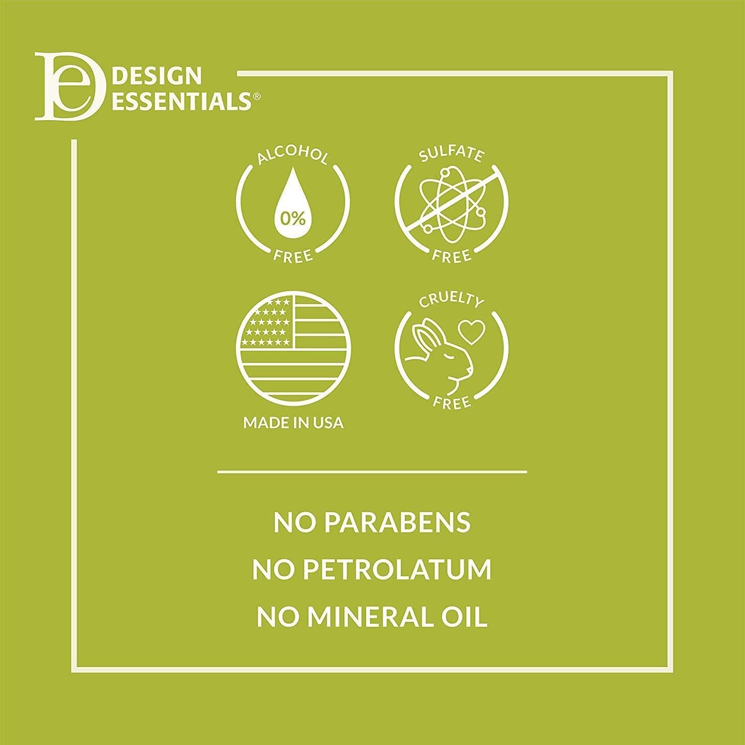 Acondicionador Hidratante Design Essentials 0.95L Almendra Aguacate