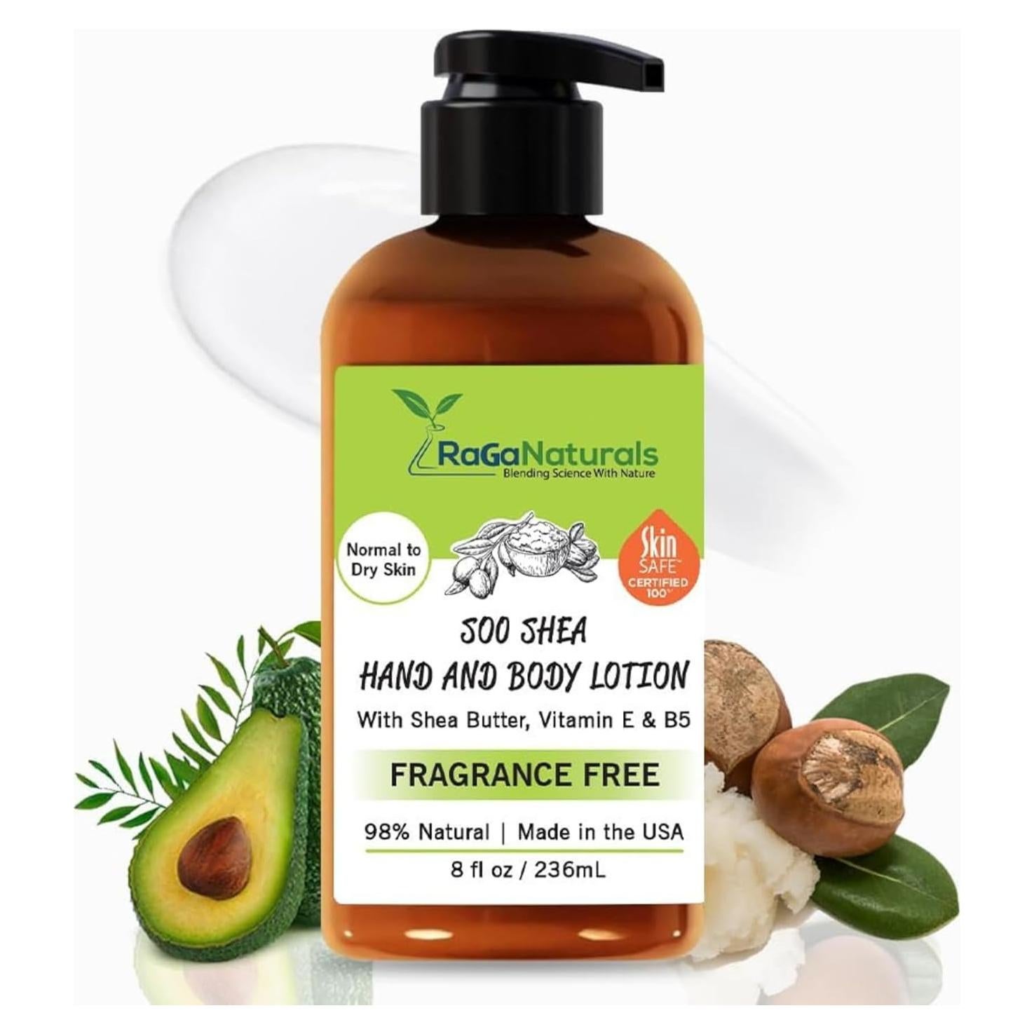 Loción Corporal Hidratante RaGaNaturals 227 ml Sin Fragancia