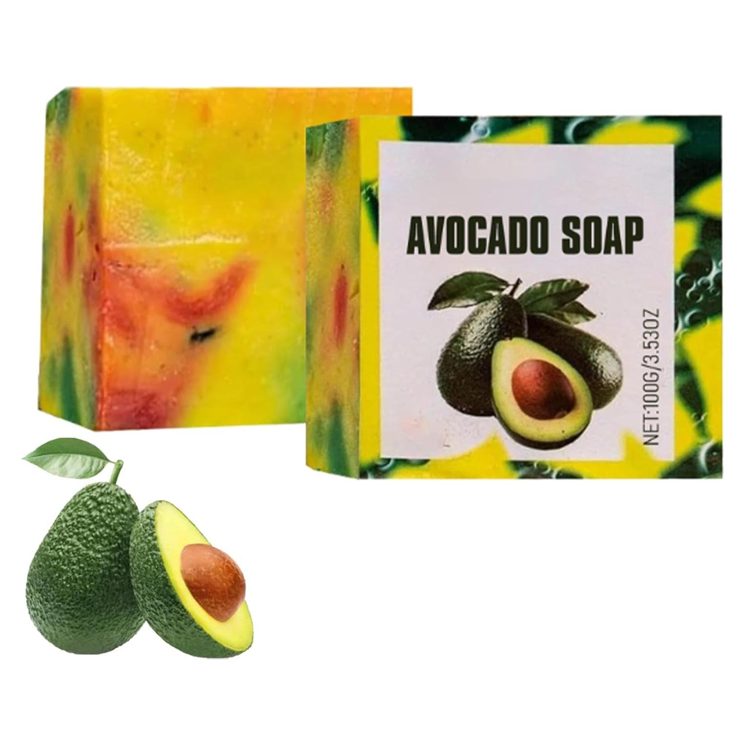 Jabón de Aguacate Yamusa Hecho a Mano 85g - Cuidado Piel