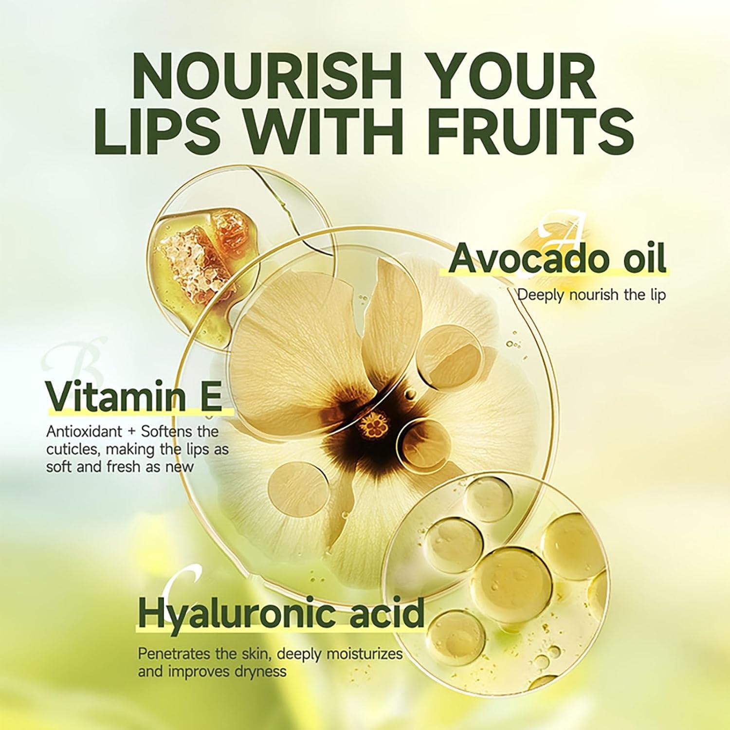 Paquete de 2 Bálsamos Labiales HWM con Ácido Hialurónico