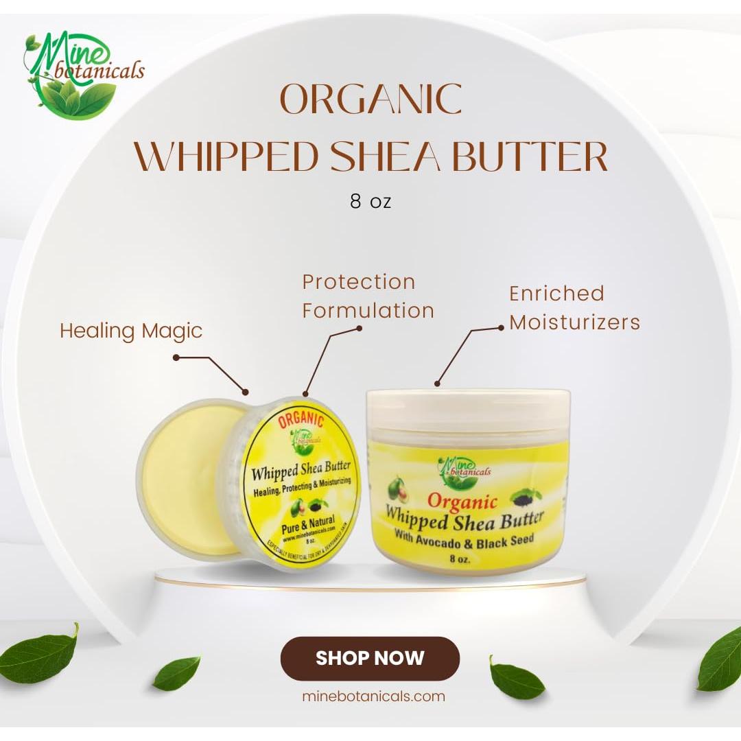 Manteca de Karité Orgánica Batida Mine Botanicals 1360g